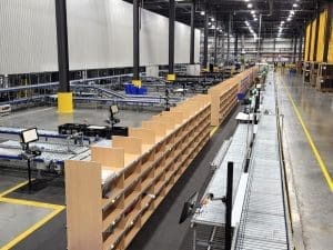 Conveyor system inside IKEA