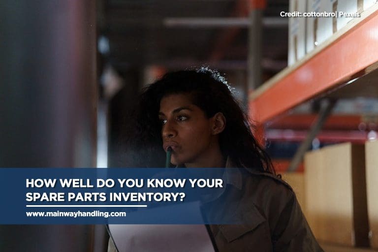 How well do you know your spare parts inventory?