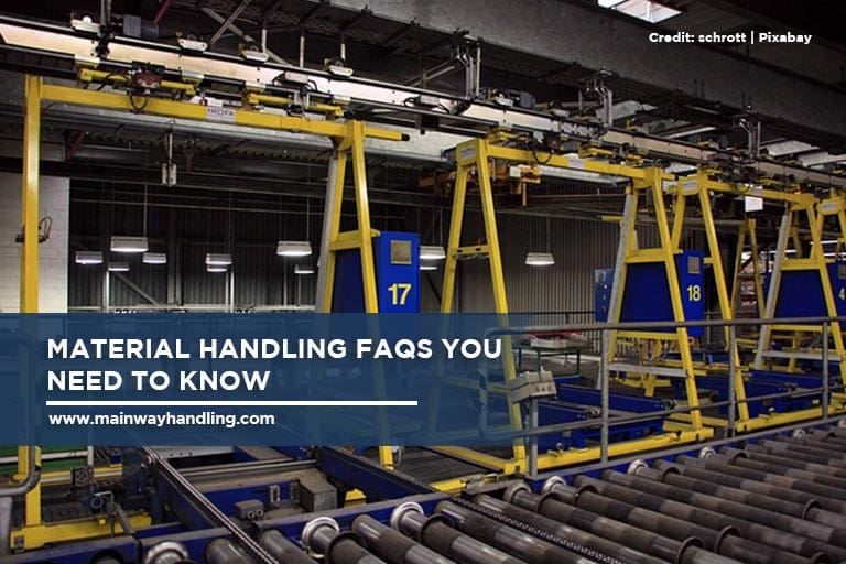 Material Handling FAQs You Need to Know