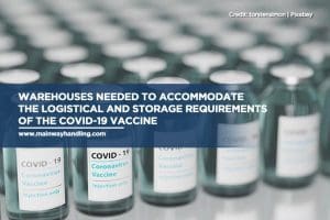 Warehouses needed to accommodate the logistical and storage requirements of the COVID-19 vaccine